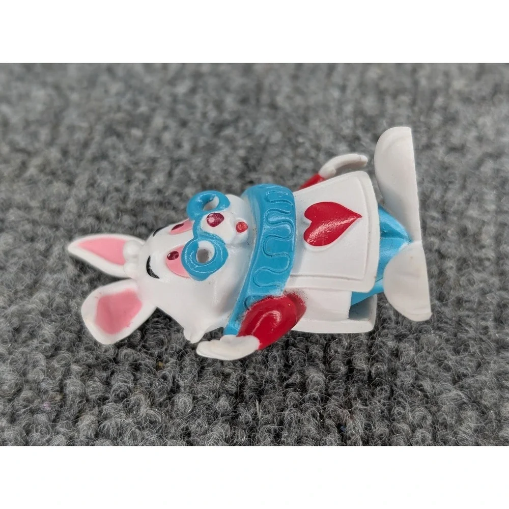 DISNEY Alice in Wonderland Animators Collection White Rabbit Figure Cake Topper